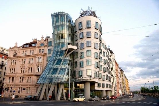 Photo:  Gehry, Dancing House 